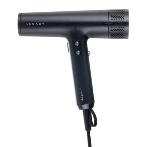 LD-1887 DEWAL Фен PRO Legacy черный, 1700 Вт, 2 насадки + диффузор
