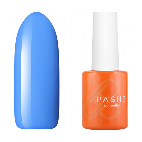 PASHE Гель-лак Atelier №19 Лазурная синева, 9 мл.