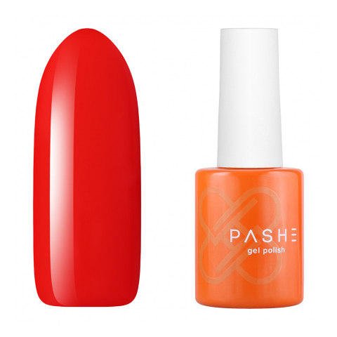 PASHE Гель-лак Atelier №26 Идеальный красный, 9 мл.