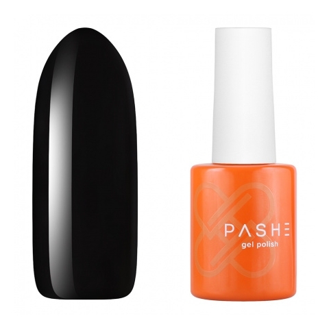 PASHE Гель-лак Atelier №40 Чёрный, 9 мл.