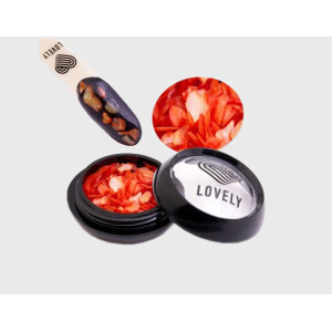 Lovely Слюда для дизайна Оранжевая