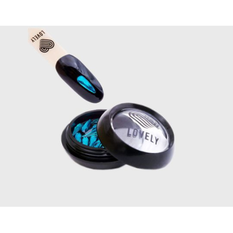 Lovely Стразы Капля, изумрудные, 10 мм.