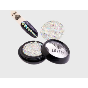 №01 Lovely Стразы Mix голография