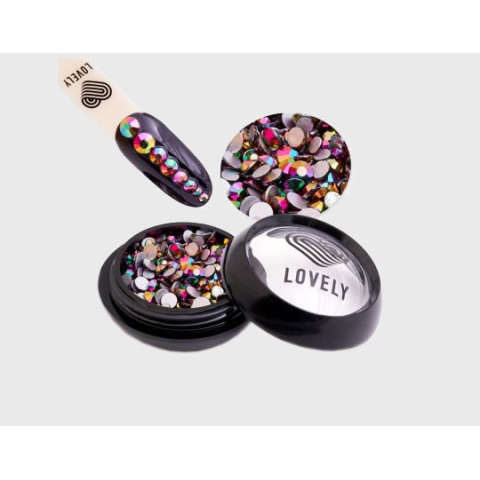 №04 Lovely Стразы Mix голография