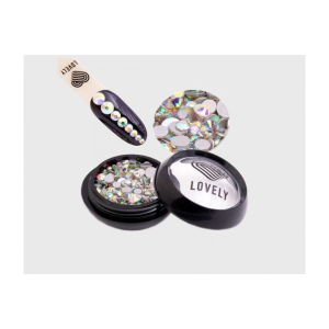 №02 Lovely Стразы Mix голография