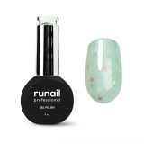 8778 RuNail Гель-лак Flower dress, 9 мл.