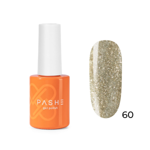 PASHE Гель-лак Atelier №60 Золотой песок, 9 мл.