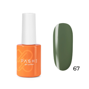 PASHE Гель-лак Atelier №67 Магический нефрит, 9 мл.