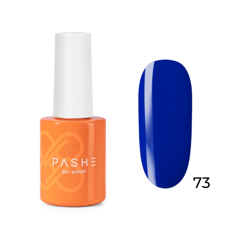 PASHE Гель-лак Atelier №73 Карибский синий, 9 мл.
