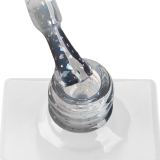 TNL Жидкий Poly Gel №10 - молочный с голографической поталью, 10 мл.