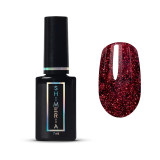9292 RuNail Гель-лак Cветоотражающий "Красная дорожка", 7 мл.