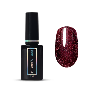 9293 RuNail Гель-лак Cветоотражающий "Красная дорожка", 7 мл.