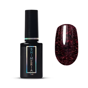 9294 RuNail Гель-лак Cветоотражающий "Красная дорожка", 7 мл.