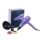 03-2010 Dewal Фен Fiesta, лаванда, 2600 Вт, 2 насадки+диффузор+2 фильтра