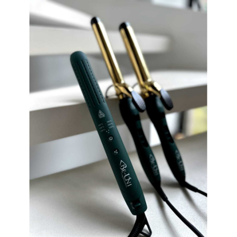 BE129 Утюжок для волос Be-Uni Professional GOLD TITAN с воздушным обдувом