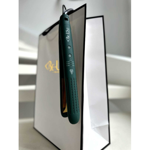 BE129 Утюжок для волос Be-Uni Professional GOLD TITAN с воздушным обдувом