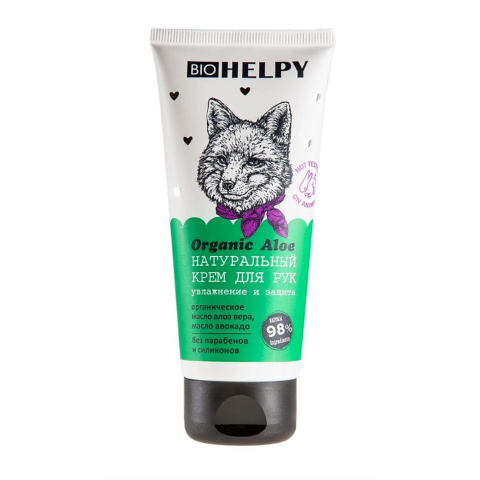 Bio Helpy Натуральный крем для рук Увлажнение и защита, 100 мл.
