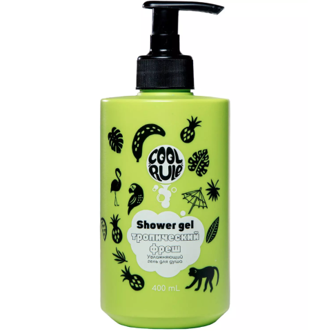 Cool Rule Гель для душа Увлажняющий Тропический Фреш, 400 мл.