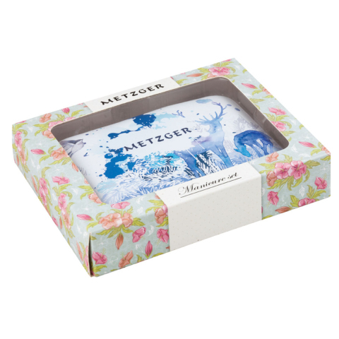 МЕТЦГЕР MS-3957 (8) Маникюрный набор Зима