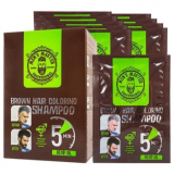 1 шт. Men's Master Окрашивающий шампунь для волос Коричневый, 1*25 мл.