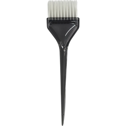 ST108 Кисть для окрашивания волос Stavver прозрачная, белая щетина