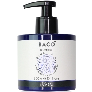 Kaaral Baco Colorefresh Тонирующая маска для волос Синий, 300 мл.
