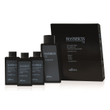 Kaaral Краска для волос и бороды 4/5 средне-коричневый, 3*50 мл. + Активатор 150 мл.