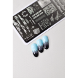 ANGE №015 Пластина для стемпинга 6*12 см.