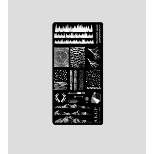 ANGE №015 Пластина для стемпинга 6*12 см.