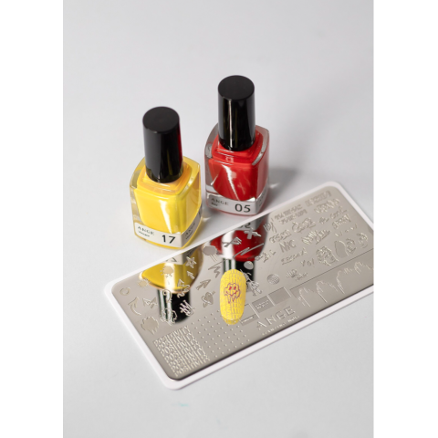 ANGE №016 Пластина для стемпинга 6*12 см.