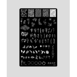 ANGE №003 Пластина для стемпинга 9,5*14,5 см.