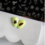 ANGE №010 Пластина для стемпинга 9,5*14,5 см.