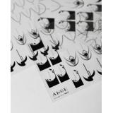 ANGE №012 Пластина для стемпинга 9,5*14,5 см. с ДЕМО-листом