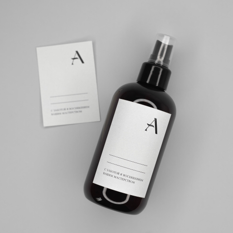 ANGE Наклейка для флакона 54*76 мм.