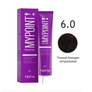 Mypoint Гель-краска 6.0 Тёмный блондин натуральный, 60 мл.