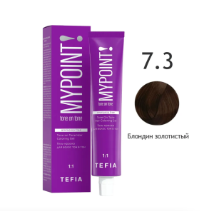 Mypoint Гель-краска 7.3 Золотистый блондин, 60 мл.