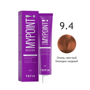 Mypoint Гель-краска 9.4 Очень светлый блондин медный, 60 мл.