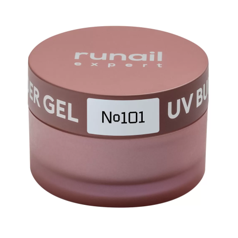 101/15 RuNail Expert Гель моделирующий УФ Builder, 15 гр.