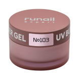 103/15 RuNail Expert Гель моделирующий УФ Builder, 15 гр.