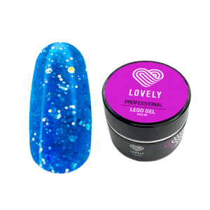 5851 Lovely Lego Гель для наращивания и укрепления Mermaid Akvata, 15 гр.