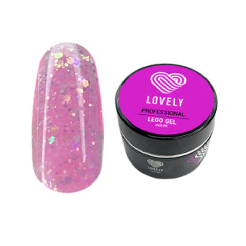 5837 Lovely Lego Гель для наращивания и укрепления Mermaid Andrina, 15 гр.