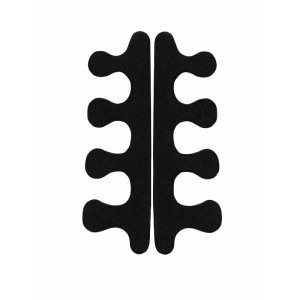 1380 RuNail Разделители для пальцев, черные, 9 мм