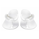 1383 RuNail Одноразовые тапочки белые, 3 мм