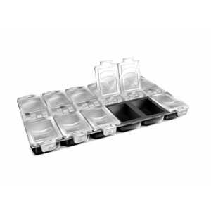 3848 RuNail Бокс для дизайна черный