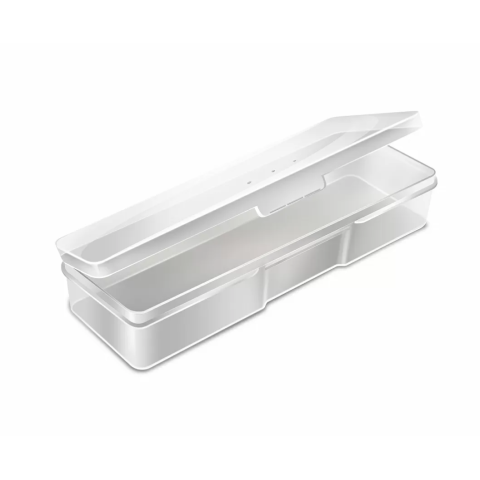 3850 RuNail Бокс пластиковый прозрачный