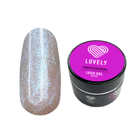 Lovely Lego Гель для наращивания и укрепления Seashell №02, 15 гр.