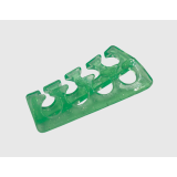 Lovely Разделитель для пальцев ног силиконовый, зеленый