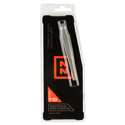 NN T-10 Пинцет для бровей, 93 мм, Cкошенный