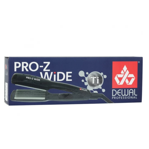 03-84 DEWAL Щипцы-гофре Pro-Z Wide 50*90 мм, титаново-турмалиновое покрытие, 55 Вт