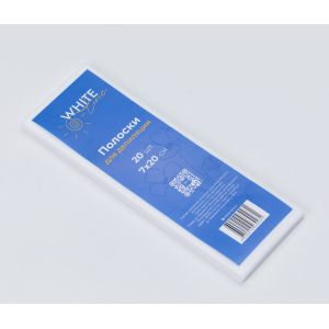 Полоска для депиляции 7*20 White Line №20 шт 80 гр/м2